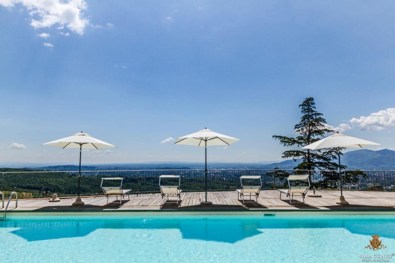 Tenuta Guinigi Antico Borgo Di Matraia - Exclusive Holidays Apartments & Pool Lucca Exteriör bild